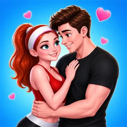 أيقونة Love Affair In Gym Love Story