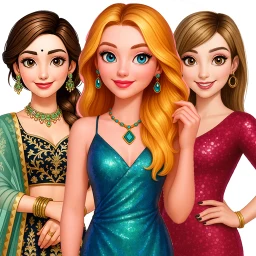 Fashion Girl : Makeup Dress up